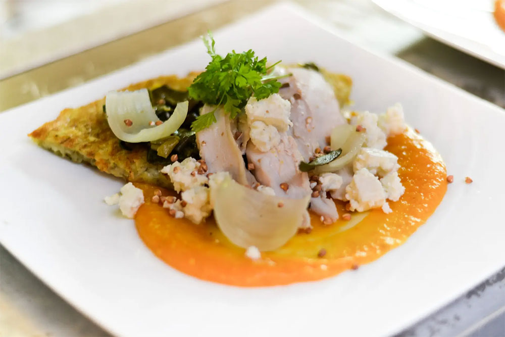 plat chef étoilé