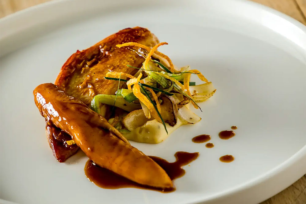 plat chef étoilé